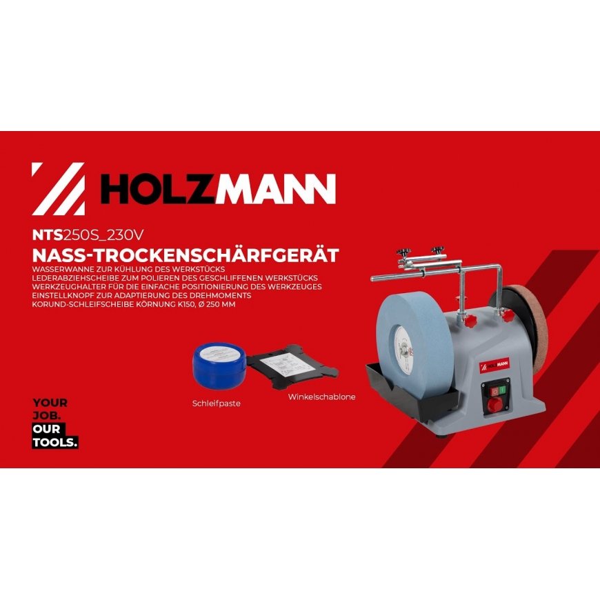 Holzmann NTS250S Nass-Trockenschärfgerät