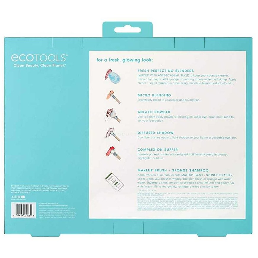 Ecotools Brighter Tomorrow Ready, Set, Glow Lot 5 Piezas – 3