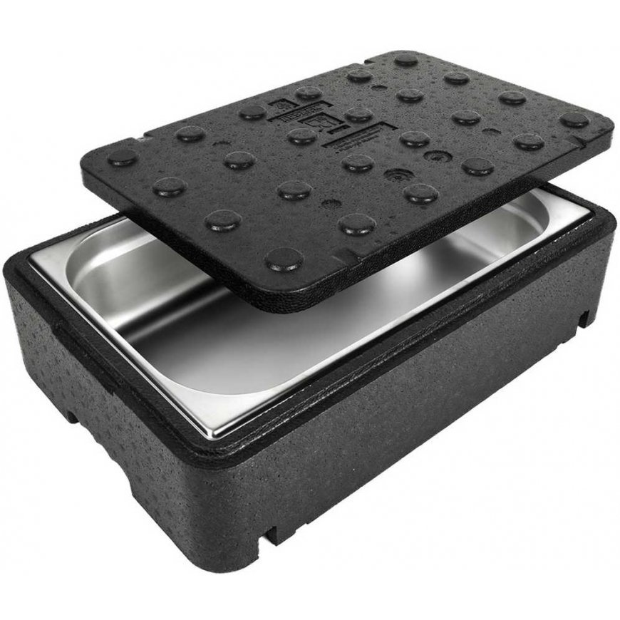 Thermobox dėžutės termoso termosas su dangteliu maistiniams vaistams 600x400x166mm 23L GN1/1 Arpack