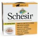 SCHESIR in cooking broth Tuna with sardines - wet cat food - 70 g SCHESIR in cooking broth Tuna with sardines - wet cat food - 70 g