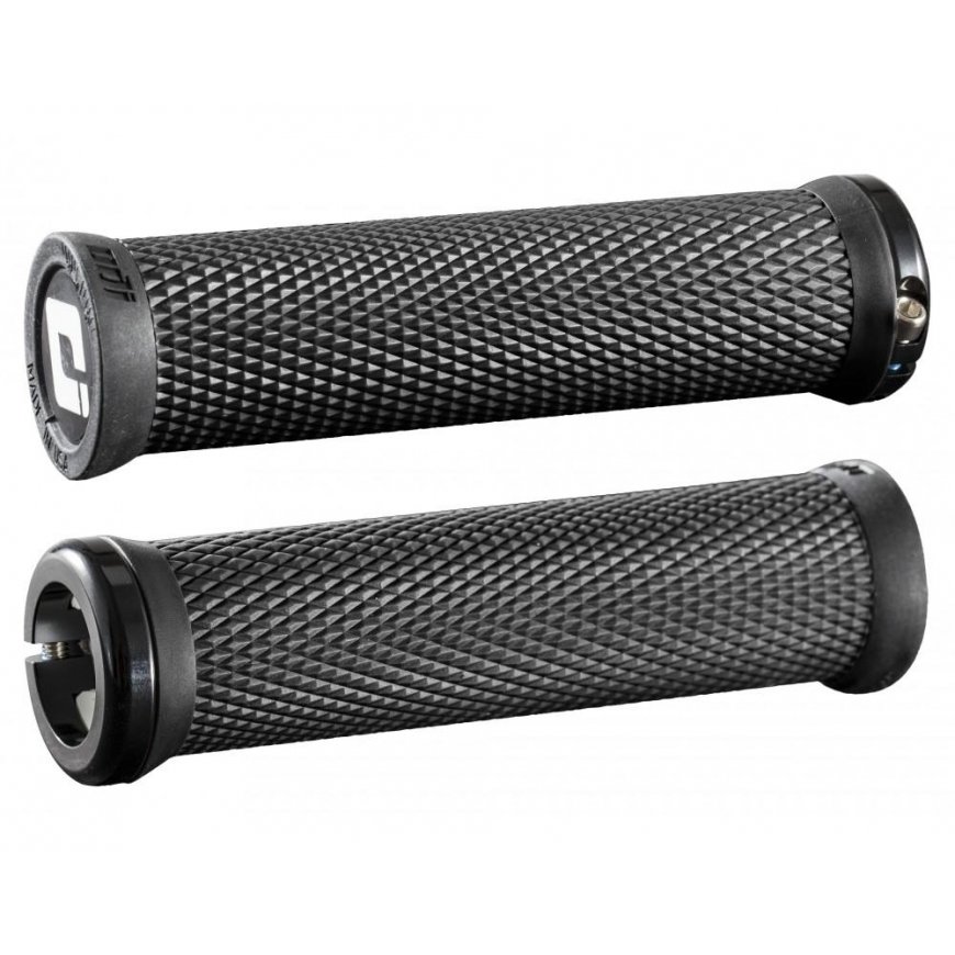 Vairo rankenėlės ODI Elite Motion V2.1 Lock-On, Juodas/Juodas – 2
