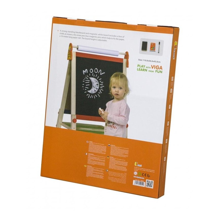 Viga double-sided large magnetic drawing board – 2