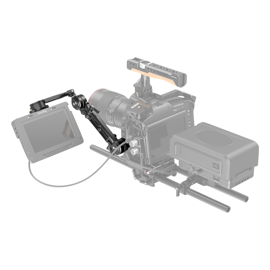 SmallRig 3507 Adjustable EVF Mount with Nato Clamp – 4
