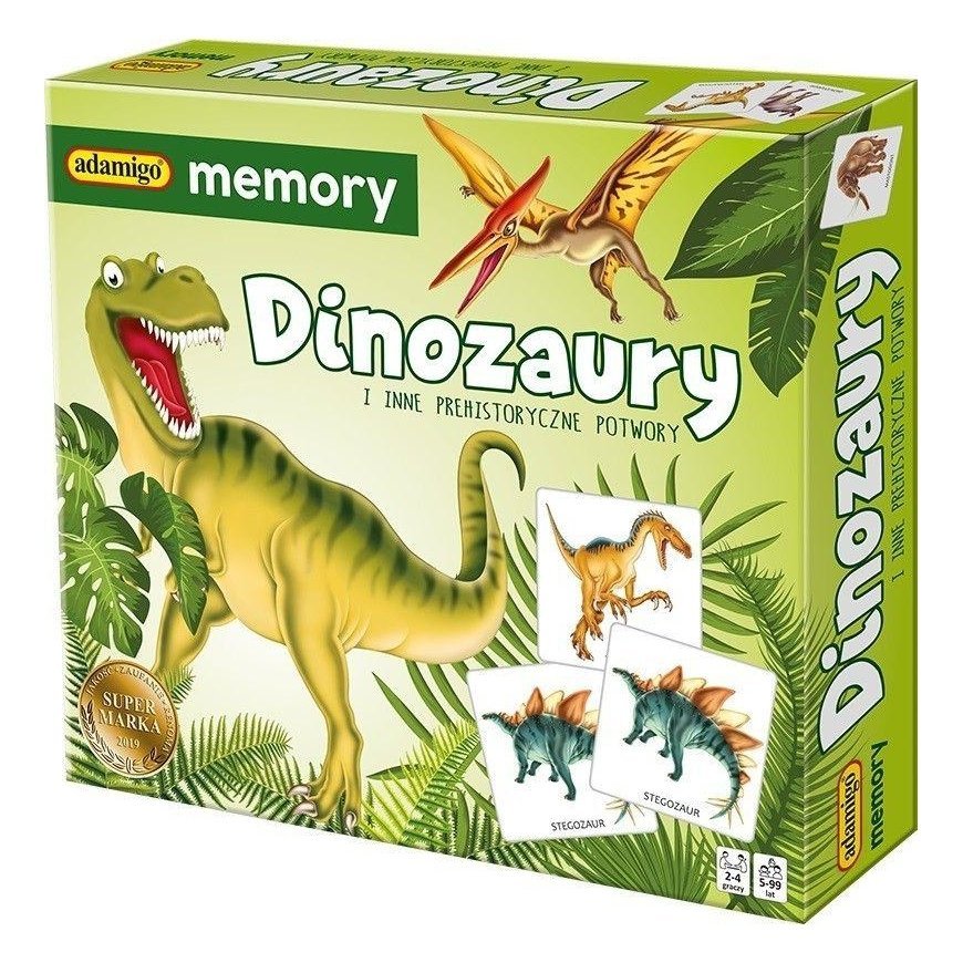 Adamigo Memory game Dinosaurs