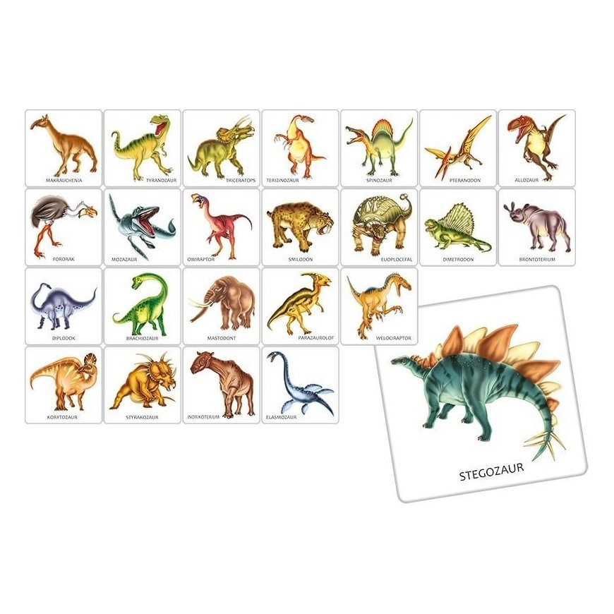 Adamigo Memory game Dinosaurs – 2