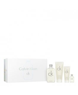 SET CK ONE EDT 200ML + BODY 200ML + GEL 100ML + EDT 15ML