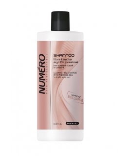 Numero Brelil Hair Professional Beauty Macassar Oil Shampoo Hair shampoo with Macassar oil and keratin 1000ml