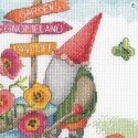 Simplicity Creative Corp Cross Stitch Kit "Garden Gnome" 25x25 cm D70-35441 Simplicity Creative Corp Cross Stitch Kit "Garden Gnome" 25x25 cm D70-35441