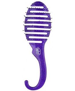 Wet Brush Wet Shower Detangler Violetinė Glitter