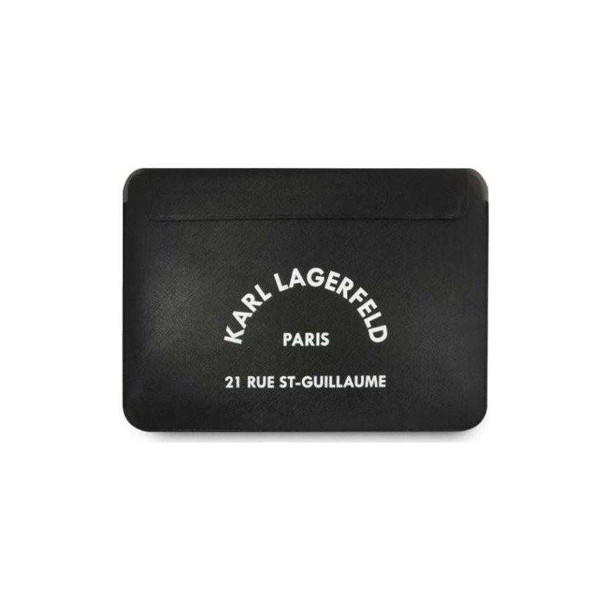Dėklas Karl Lagerfeld Sleeve Klcs133Rsgsfbk 13" Juodas/Juodas Saffiano Rsg – 2