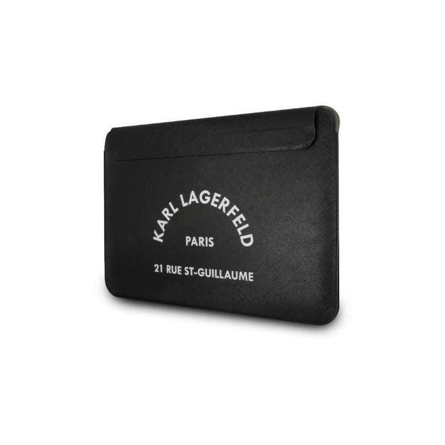 Case Karl Lagerfeld Sleeve Klcs133Rsgsfbk 13" Black/Black Saffiano Rsg – 3