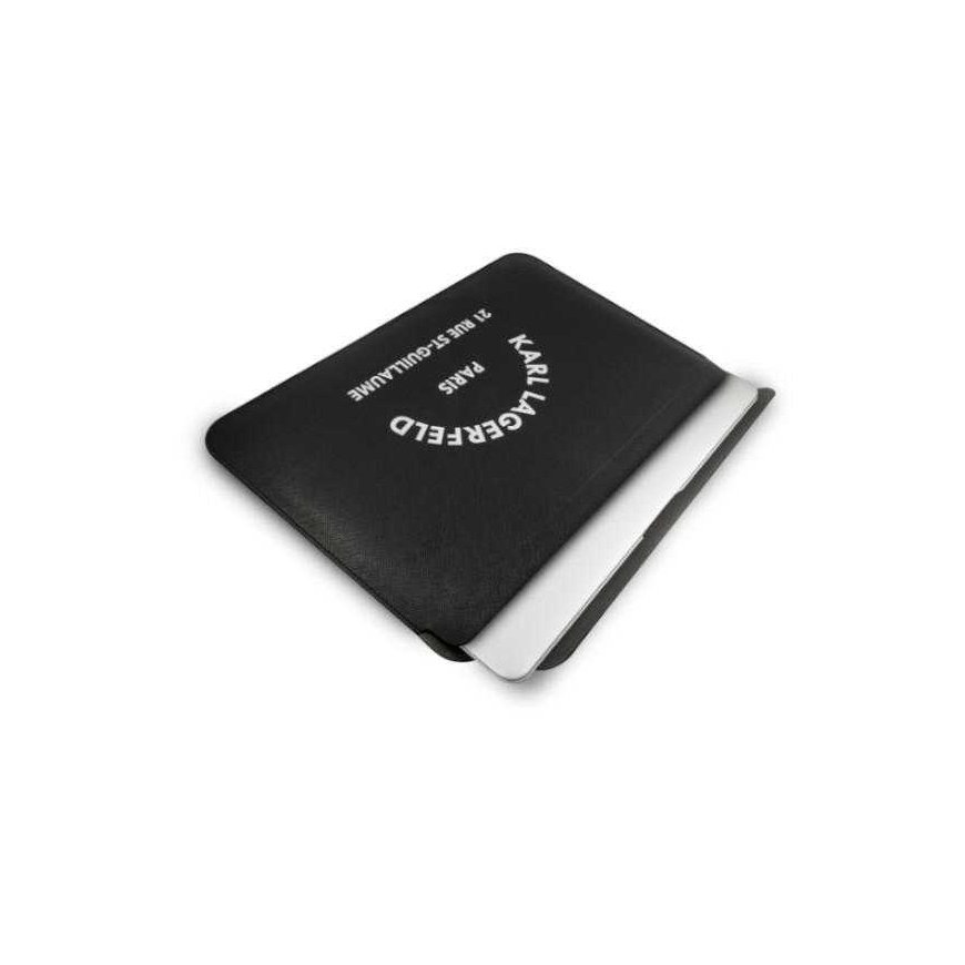 Dėklas Karl Lagerfeld Sleeve Klcs133Rsgsfbk 13" Juodas/Juodas Saffiano Rsg – 5