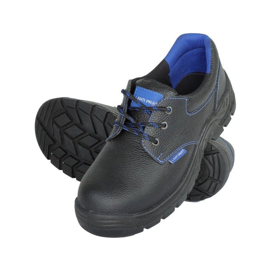 Lahti Pro leather shoes black and blue "47" (L3041947) – 3