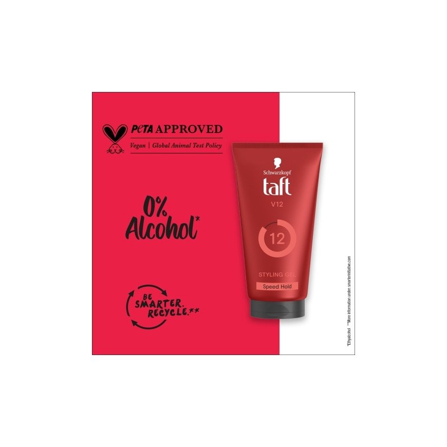 Schwarzkopf Taft V12 Styling Gel 150ml – 2