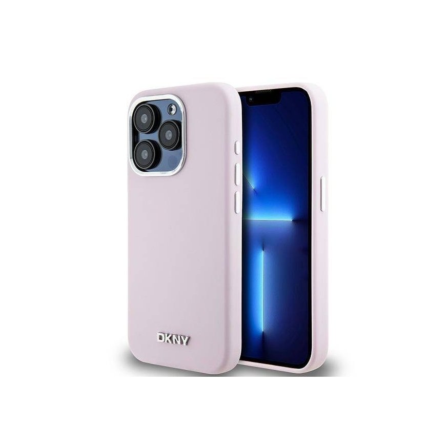 DKNY DKHMP14LSMCHLP iPhone 14 Pro 6.1" różowy|pink hardcase Liqu