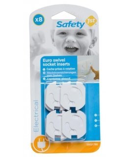 Safety 1st kištukai pasukami elektros lizdo, 8vnt., 39051760