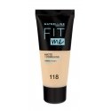 Maybelline Fit Me! Foundation Matte + Poreless 118 Nude mattifyi