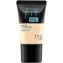 Maybelline Fit Me! Foundation Matte + Poreless 118 Nude mattifyi
