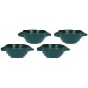 Rose&Tulipani Set of 4 misek do zupy Concerto Ottanio - Blue-green, 600 ml Rose&Tulipani Set of 4 misek do zupy Concerto Ottanio - Blue-green, 600 ml
