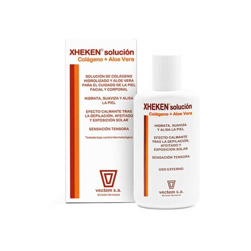 Xheken™ Aloe Vera ir kolageno tirpalas 100ml – 2
