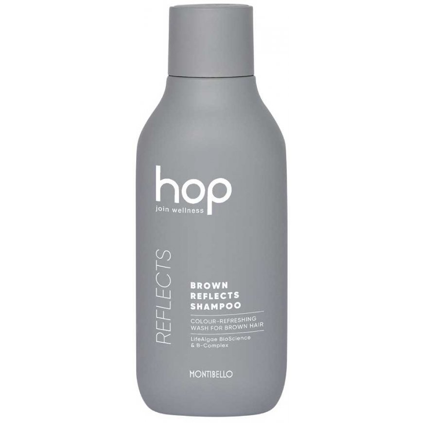MONTIBELLO Hop Brown Reflects Šampūnas szampon podkreślający spalva do włosów brązowych 300ml
