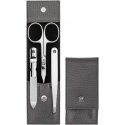 Rinkinys kelioninis Zwilling Classic Inox – skórzane etui, 3 elementy - Pilka