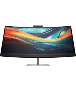 HP 740pm Series 7 Pro 5K Curved Conferencing Monitorius - 39.7" 5120x2160 WUHD 300-nit AG, IPS HDR, 2x USB-C(100W)/HDMI/DisplayP