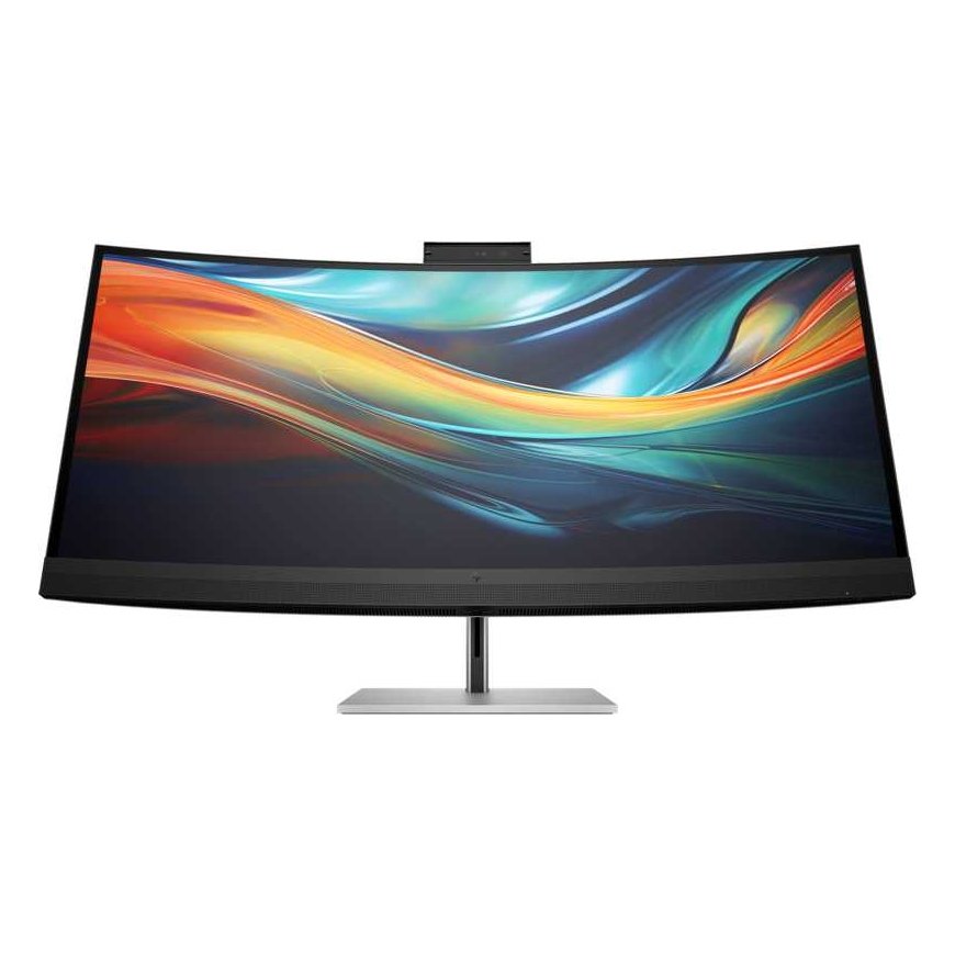HP 740pm Series 7 Pro 5K Curved Conferencing Monitorius - 39.7" 5120x2160 WUHD 300-nit AG, IPS HDR, 2x USB-C(100W)/HDMI/DisplayP