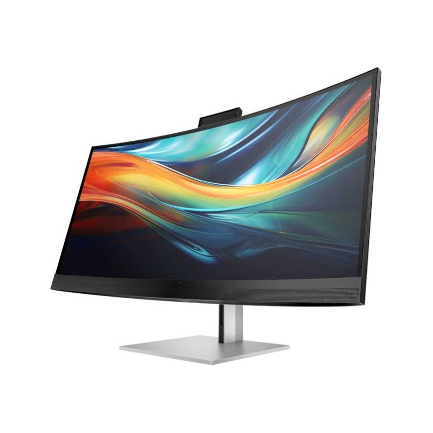 HP 740pm Series 7 Pro 5K Curved Conferencing Monitorius - 39.7" 5120x2160 WUHD 300-nit AG, IPS HDR, 2x USB-C(100W)/HDMI/DisplayP – 2