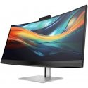 HP 740pm Series 7 Pro 5K Curved Conferencing Monitorius - 39.7" 5120x2160 WUHD 300-nit AG, IPS HDR, 2x USB-C(100W)/HDMI/DisplayP HP 740pm Series 7 Pro 5K Curved Conferencing Monitorius - 39.7" 5120x2160 WUHD 300-nit AG, IPS HDR, 2x USB-C(100W)/HDMI/DisplayP