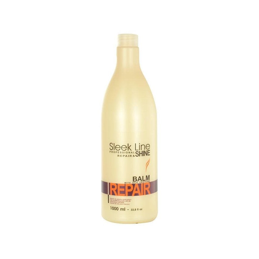 Stapiz Sleek Line Repair Balm silk balm for damaged hair 1000ml – 4