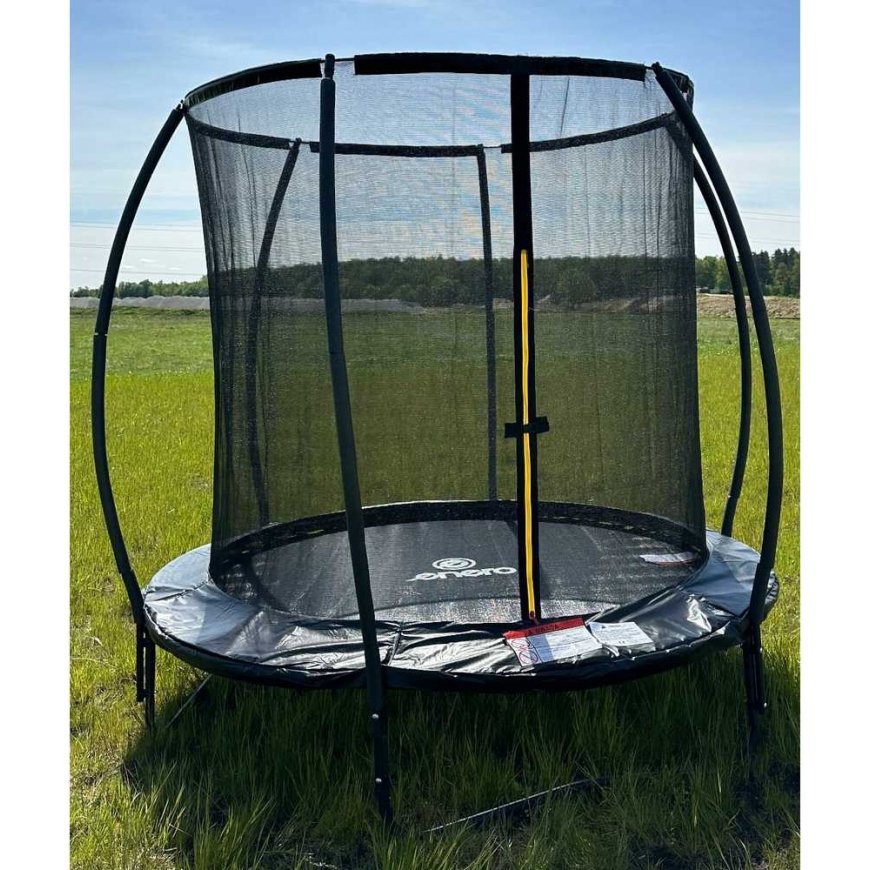 TRAMPOLINA ENERO Z SIATKĄ WEWNĘTRZNĄ fi244CM PREMIUM – 2