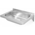 Wall-mounted steel hand basin 400x295mm - Hendi 811818