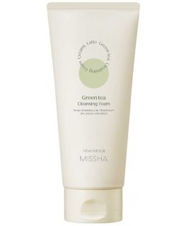 Missha Creamy Latte Cleansing Foam Green Tea creamy face cleansing foam 172ml