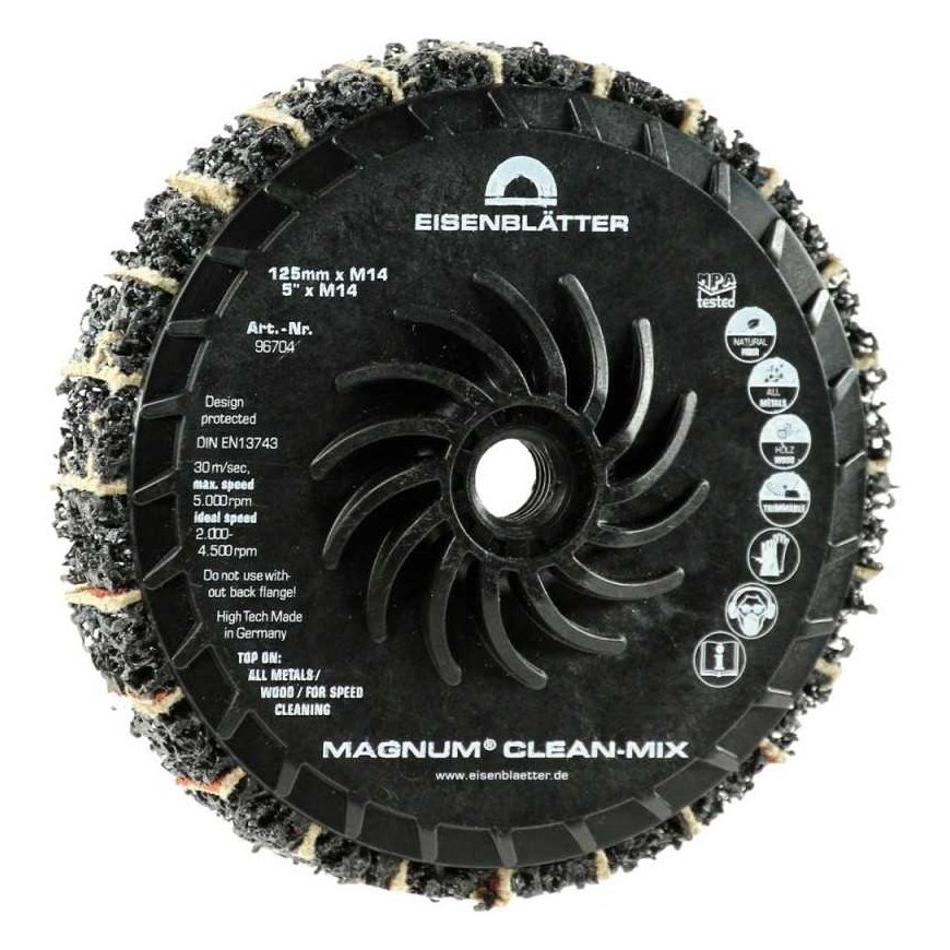 Gerd Eisenblatter Surface cleaning disc GERD Magnum Clean-Mix 125mm M14 K80 – 2