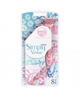 Skustuvai Gillette Simply Venus 3, 8 vnt