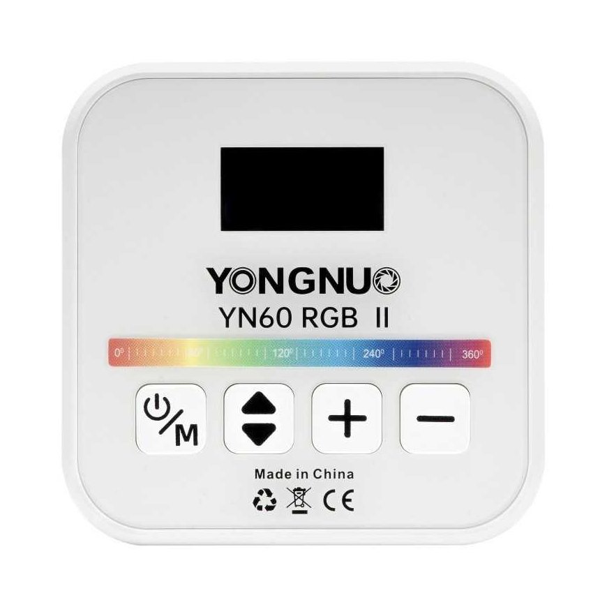 Yongnuo YN60 RGB II LED lamp - WB (2500 K - 9900 K) baltas – 2