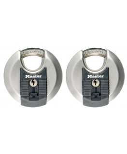 MASTER LOCK M40EURT riippulukko Kiekkolukko 2 kpl