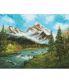 Beldizart Mountain river 50*40 WD3062