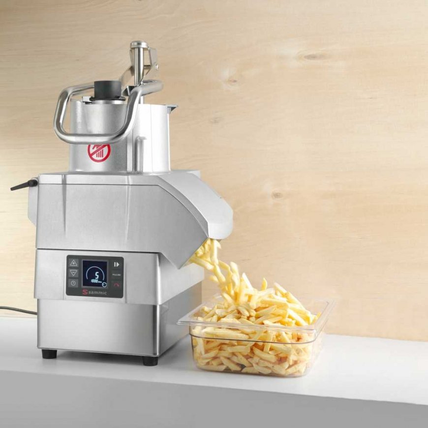 Electric cabbage vegetable slicer with graphic panel 5 speeds CA-4V 230 V 1500 W - Sammic 1050796 – 5