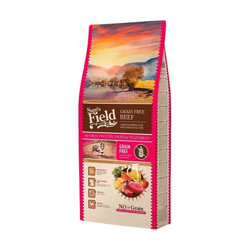 Sam´s Field Sams Field grain-free Angus beef 13 kg