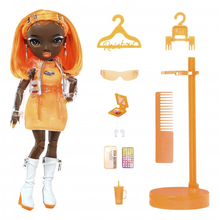 Rainbow High Orange Fashion Doll -Michelle St. Charles – 2