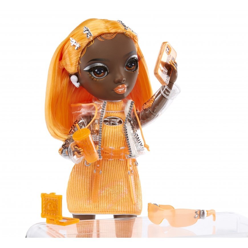 Rainbow High Orange Fashion Doll -Michelle St. Charles – 4