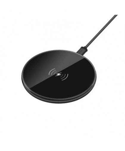 Devia Aurora Series Ultra-slim Wireless Quick Charger (V2) (10W) black
