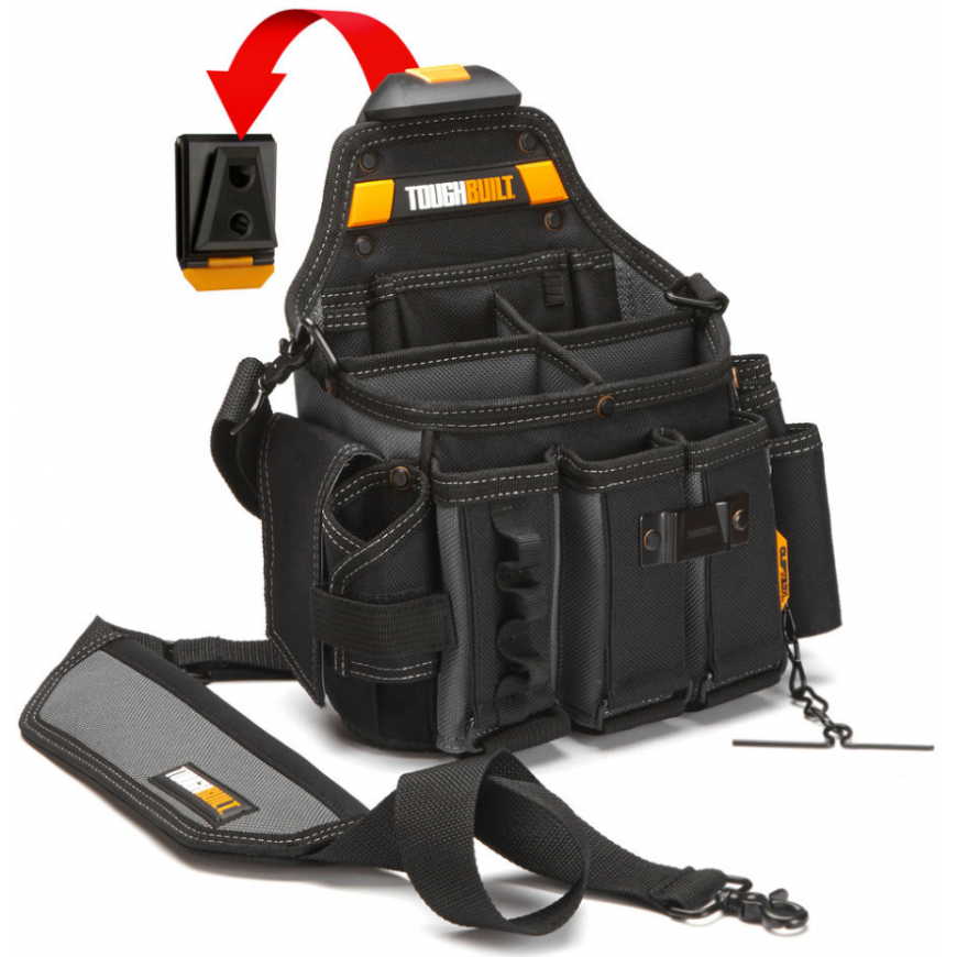 CAT Electrician`s bag with shoulder strap