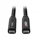 Lindy 43333 USB-kaapeli 10 m USB 3.2 Gen 1 (3.1 Gen 1) USB C musta Lindy 43333 USB-kaapeli 10 m USB 3.2 Gen 1 (3.1 Gen 1) USB C musta