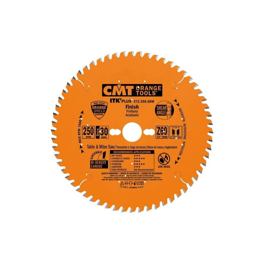 CMT Disc cutting 250x2,4x30 Z60