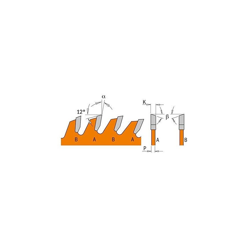 Diskas pjovimo 250x2,4x30 Z60 HM, CMT – 3