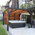 Bath seat with wooden slats Bath seat with wooden slats