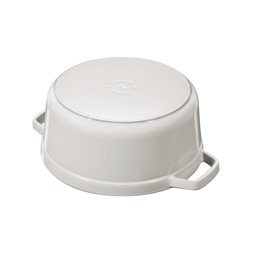 Pot żeliwny round Staub - 2.6 ltr, White truffle – 5